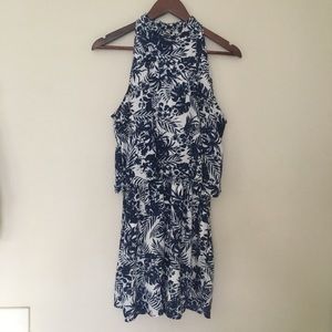Paper Crane Tropical Dress sz L